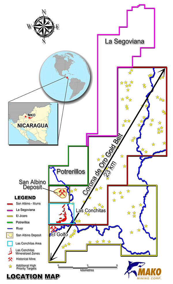 Properties Location Map